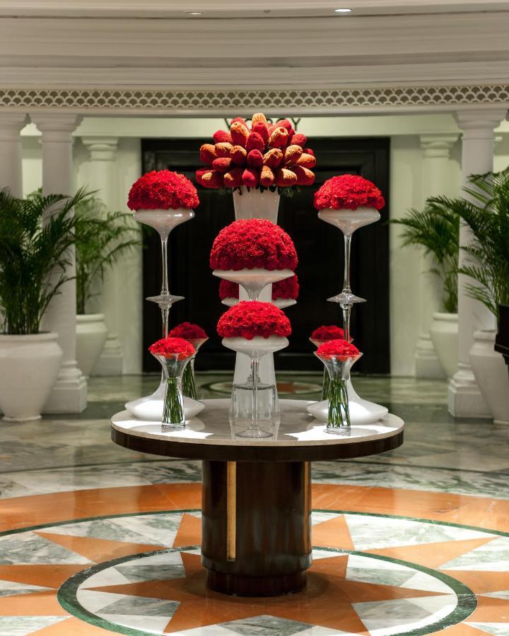 The Claridges New Delhi Hotel Exterior photo Flower arrangement at the Taj Mahal Palace, Mumbai